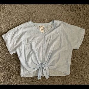 Cute Style & Co Cropped Top